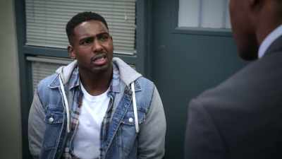 Barry: Kareem was a guy.
I would never hit a girl. - Tyler Perry's The Oval