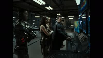 Right it's probably so radioactivethat you grow an extra foot outta your neck - Zack Snyder's Justice League