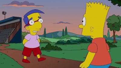 Bart, when I pushed you away, - The Simpsons