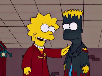Bart, let's stop
this stupid rivalry. - The Simpsons