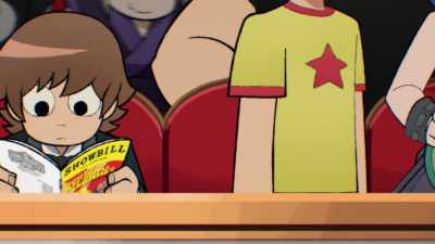 "Based on a memoir
by Old Young Neil." Huh. - Scott Pilgrim Takes Off