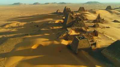 Bashir: He destroyed
the pyramid completely. - Lost Kingdom of the Black Pharaohs