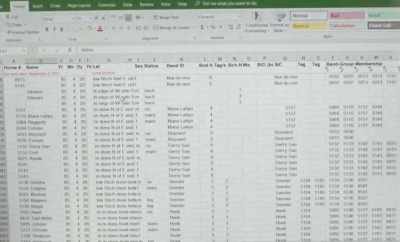 Basically, a spreadsheet
is the simplest way - Geographies of Solitude