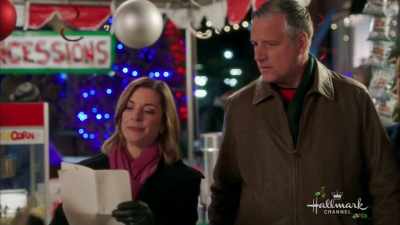 Basically it says that, - Sharing Christmas