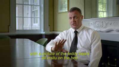 Basically, if those teddy bears
aren't put back in that order, - Prince Andrew: Banished