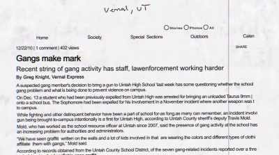 Basically what the FBI said
is we're just reporting what - The United States of Insanity