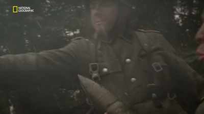 Basically what's known as
a rolling barrage or a creeping barrage. - Hitler's Last Stand