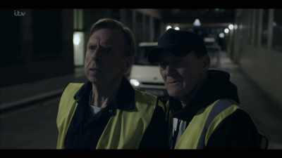 BASIL: 'All clear in here.
I'll meet you round the back.' - Hatton Garden