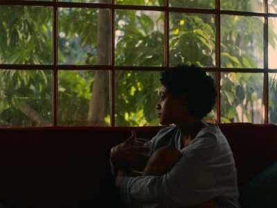 [basketball game playing on TV] - She Taught Love