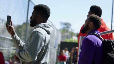 - [bat clanging]
- [cheering swells] - Destination NBA: A G League Odyssey