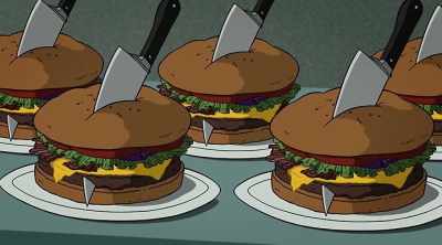 Bates burger, Hanni-bowl, Pasta Al Capone. - Scooby-Doo! & Batman: The Brave and the Bold