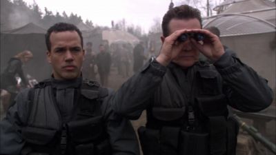 Bates: We didn't even know it
was there until the sun came up. - Stargate Atlantis