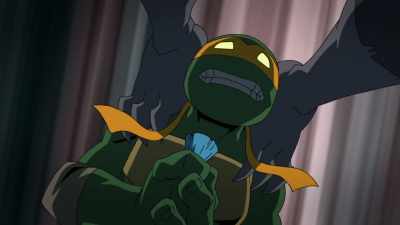 Batman, if this kills you,
please don't become a bat ghost - Batman vs Teenage Mutant Ninja Turtles