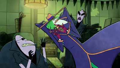 Batman? Impossible.
I tricked him into leaving Gotham. - Merry Little Batman