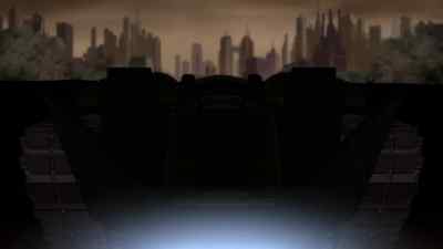 BATMAN [ON SPEAKER]:
Mutants. Surrender now or be destroyed. - Batman: The Dark Knight Returns, Part 1