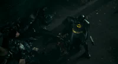 BATMAN: Shields open. - Batman