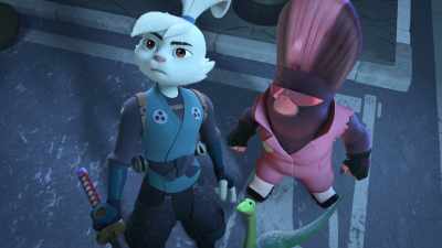 [bats chittering] - Samurai Rabbit: The Usagi Chronicles