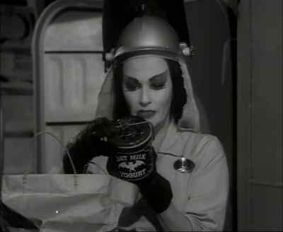 Bat's milk yogurt. - The Munsters