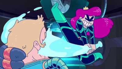 - Batter up!
- [grunts] - Aquaman: King of Atlantis