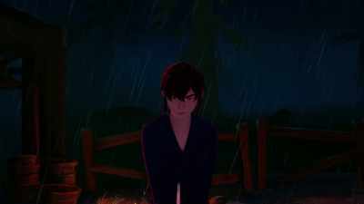 ["Battle Without Honor or Humanity"
by Tomoyasu Hotei playing] - BLUE EYE SAMURAI