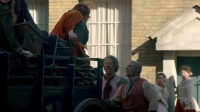 (BAWDY LAUGHTER)
Leave her alone. - Harlots