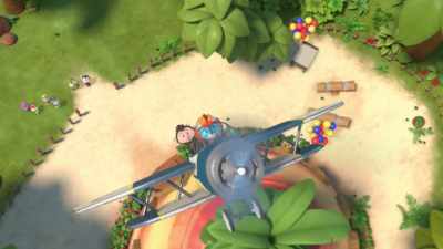 [Baxter hooting anxiously] - Top Wing