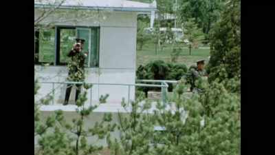 BBC PRESENTER: The Demilitarized Zone
between the two Koreas - Inside North Korea's Dynasty