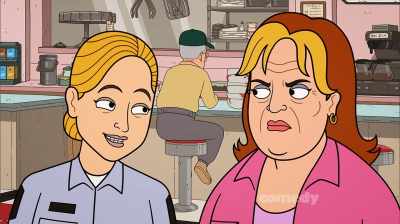 Be a long time 'til it
works its way through him. - Corner Gas Animated