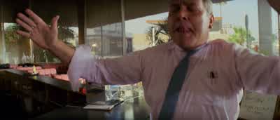 Be calm, cooperate, and this will all be over in a minute. - Pulp Fiction