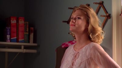 Be careful.
Don't jump off the bed. - Mad Men