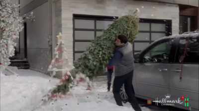 Be careful. - Christmas Next Door