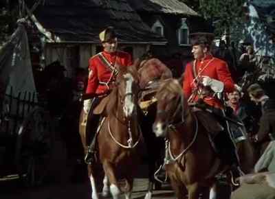 Be careful she's not your widow. - North West Mounted Police