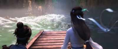 Be careful,
the river runs fast here! - White Snake