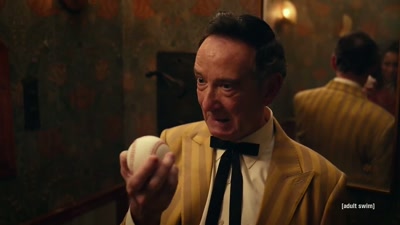 Be enough to get his
balls a-jostling, - Adult Swim Yule Log