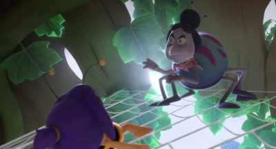 Be gone, raggedy bugs. - Maya the Bee: The Honey Games