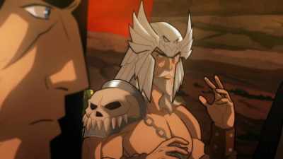Be grateful,
it’s only one chain. - Justice League: Warworld