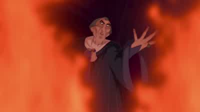 Be mine or you will burn - The Hunchback of Notre Dame