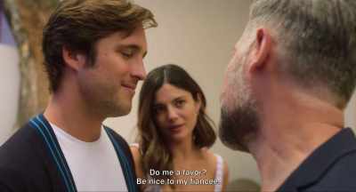 Be nice to my fiancée. - At Midnight