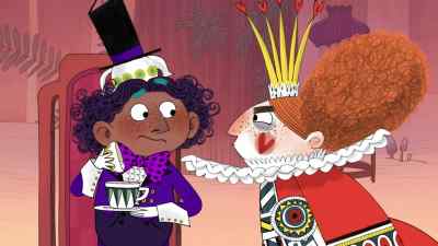Be quiet, you oik, or
I'll chop off your head. - The Night Before Christmas in Wonderland