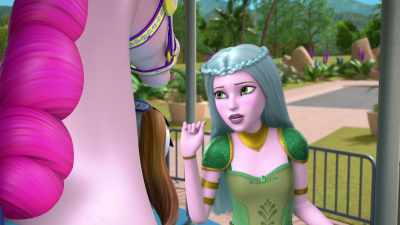 Be released from your spell
and return home with me! - Barbie: A Touch of Magic