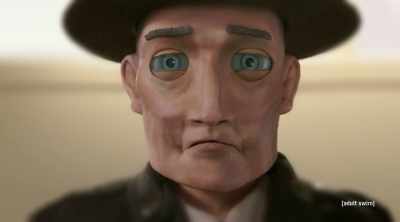 Be still, my cookie.
This'll be over quick. - The Shivering Truth