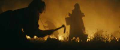 Be sure to keep the fire going
under control. - The Promised Land
