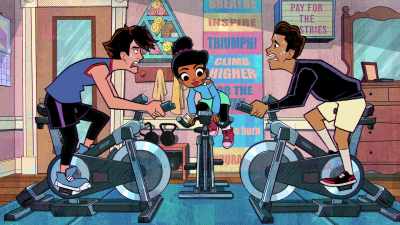 - Be there in ten.
- (beeps) - Marvel's Moon Girl and Devil Dinosaur