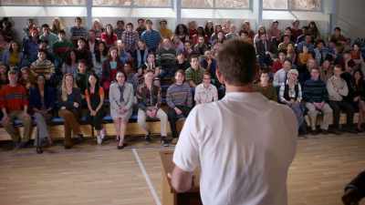 Be warned, children.
From this point on,
cheating is a serious crime. - Schooled
