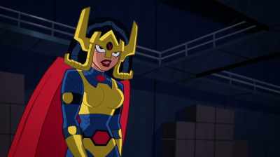 Be warned, these Parademons were
followed by a singular entity. - Justice League Action
