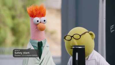 BEAK-R: Agreed. - Muppets Now