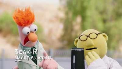 BEAK-R: Meep. It is a pleasure to be here. - Muppets Now