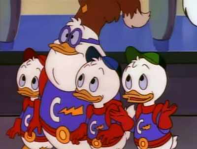 Beaks will be so terrified
by the sharks, - DuckTales