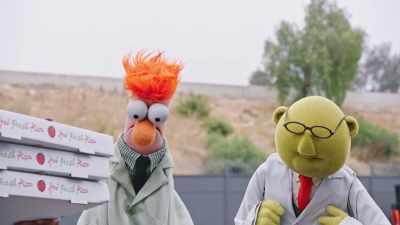 Beaky, add an extra gratuity
for scientific observation. - Muppets Now
