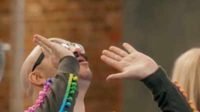 -Beam in the models!
-[Jack laughs] - Glow Up: Britain's Next Make-Up Star